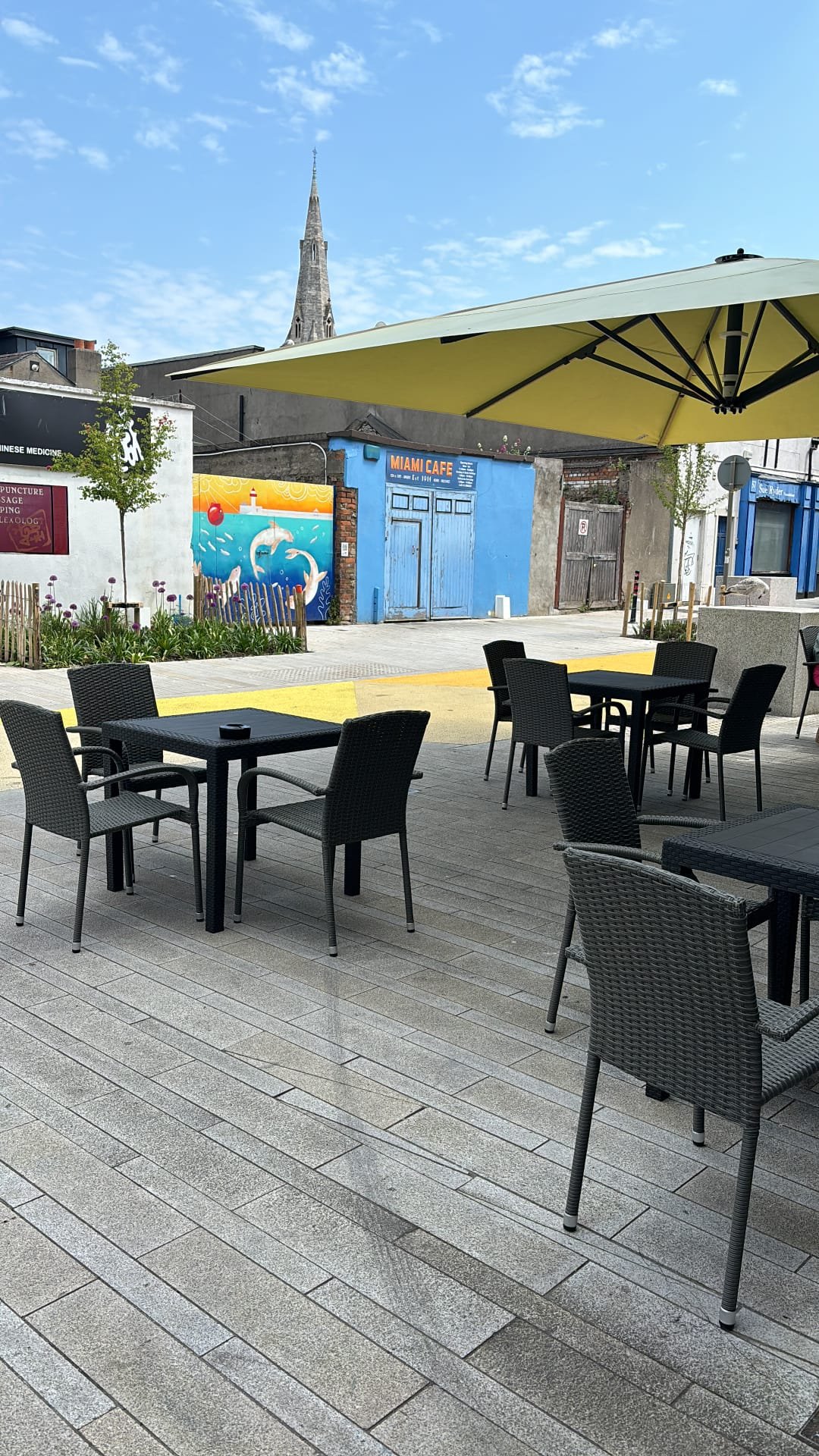 Outdoor seating